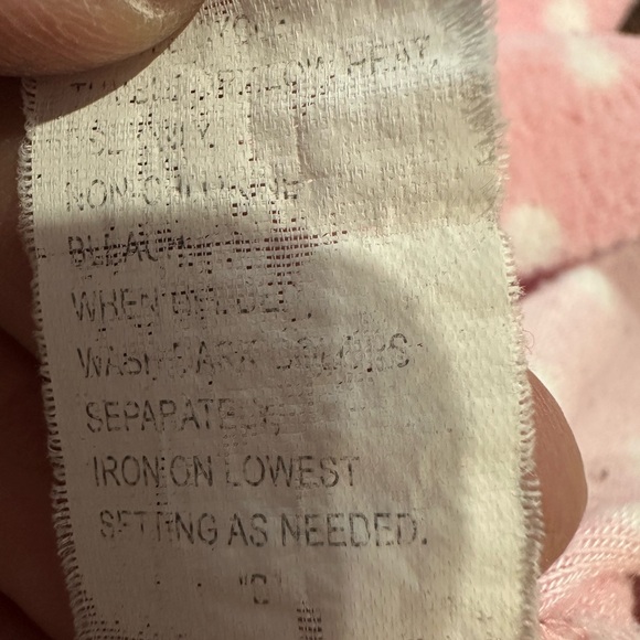Miss Elaine Cotton Terry Robe House Dress sz Large Pink snap Front 2 Pockets - Picture 8 of 9